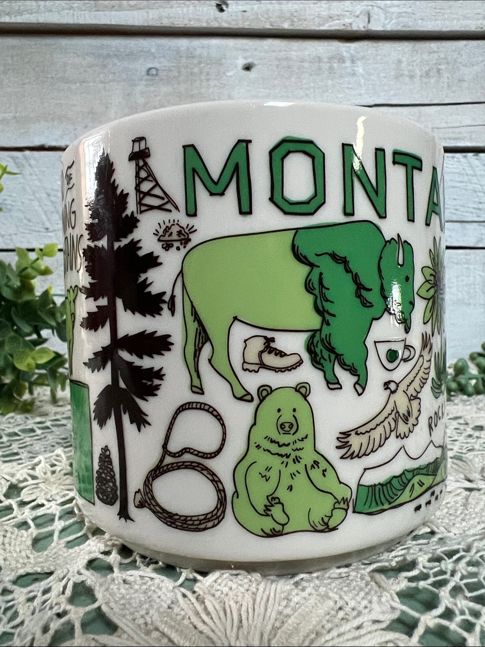 Starbucks Montana Coffee Mug Cup Been There Series - Picture 6 of 8